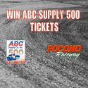 Win ABC Supply 500 Tickets!